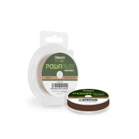   Delphin Reaxe PowaGum 0,8mm Absorber Elastic de forță Maro 10m