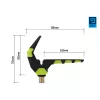 Delphin Sixto Reaxe Suport undiță Feeder Front