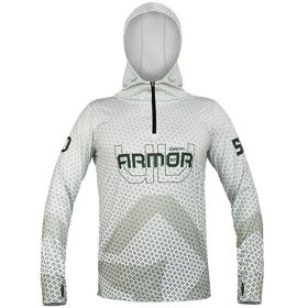   Delphin UV Armor 50+ Oliv Tricou cu mânecă lungă cu glugă L