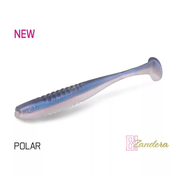Delphin Zandera FlexiFloat UVs Polar 12cm Nalucă din Plastic 5 buc
