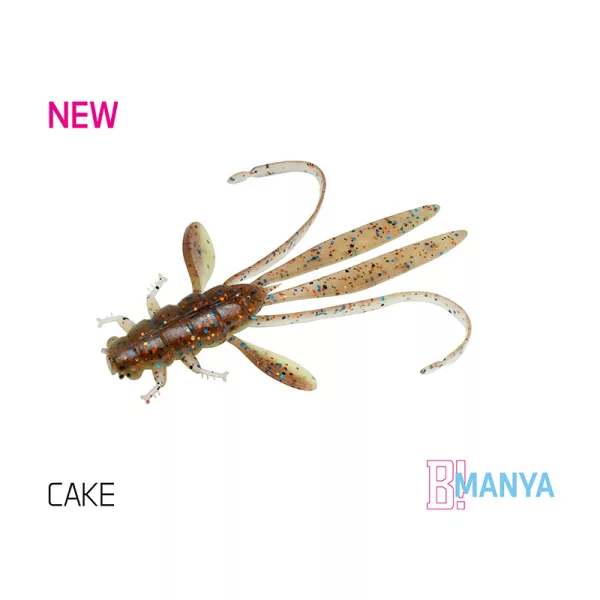 Delphin Manya UVs Nimfa Cake 10,5cm Momeală plastică 5buc