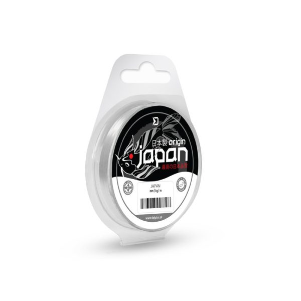 Delphin Japan Origin 0,148mm 50m Fir Monofil Ultra Transparent pentru Forfac