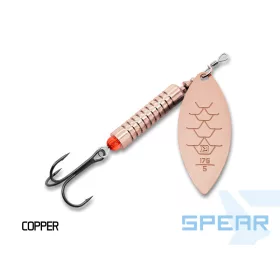 Delphin Spear Spinner Cupru 17gr Linguriță rotativă