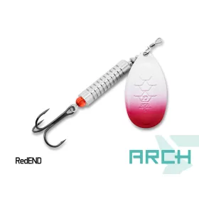   Delphin Arch Spinner Cu capăt roșu 20gr Linguriță rotativă