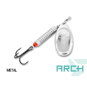 Delphin Arch Spinner Metal 4gr Lingură rotativă