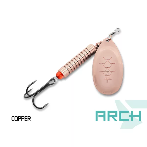 Delphin Arch Spinner Copper 2gr Rotativă