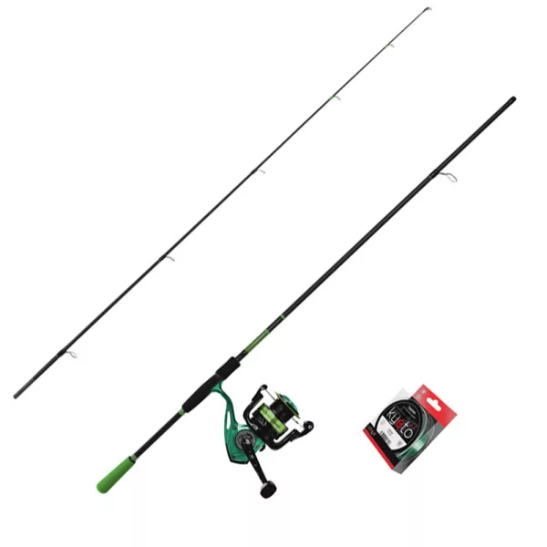 Set de spinning Delphin GreenSpin 2,40m