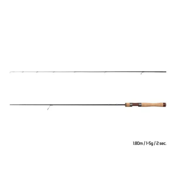 Delphin Troutera HardLure 1,80m 1-5gr Lansetă de spinning din 2 bucăți