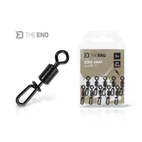   Delphin The End QuickS-T 4 Vârtelnici cu Agrafă Rapidă 10db