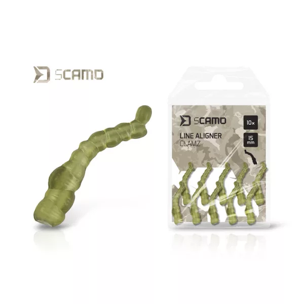 Delphin sCamo Clamz Aliniator Cârlig 15mm 10buc