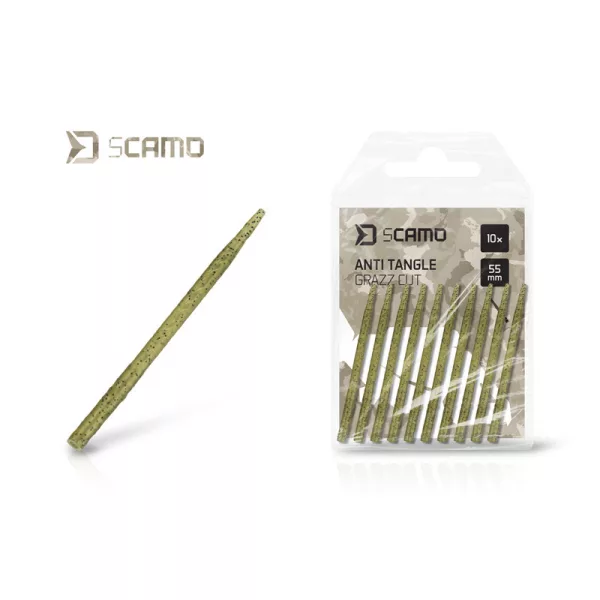 Delphin sCamo Grazz Cut Anti Tangle Manșon 55mm 10buc