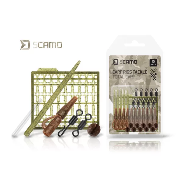 Delphin sCamo Total Carp Set de Forfacuri pentru Crap 10buc