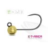 Delphin T-Area BL Tungsten Jig 4mm 0,6gr 6 Cap Micro Jig Aur 5 buc