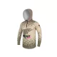 Delphin UV Armor 50+ Trout Kapucnis Hosszúujjú Póló S