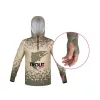 Delphin UV Armor 50+ Trout Kapucnis Hosszúujjú Póló S