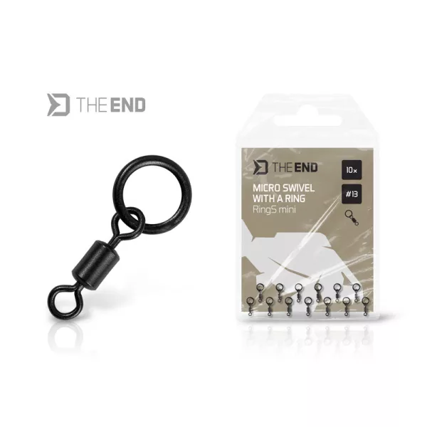 Delphin TheEnd RingS Mini 13 Mikro Forgó Karikával 10db