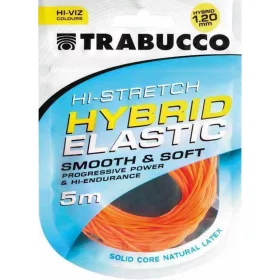   Trabucco HI-Stretch Hybrid Elastic 1,2mm Elastic Hibrid pentru Rubeziană 5m