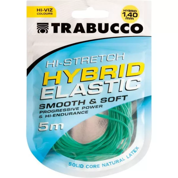 Trabucco HI-Stretch Hybrid Elastic 1,4mm Elastic Hibrid pentru Rubeziană 5m