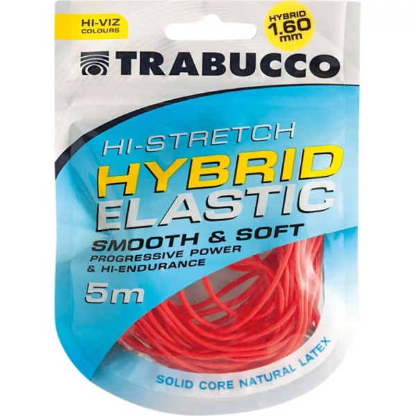 Trabucco HI-Stretch Hybrid Elastic 1,6mm Elastic Hibrid pentru Rubeziană 5m