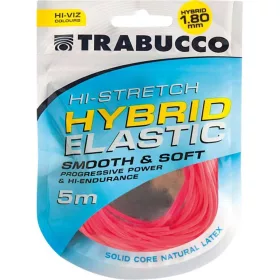   Trabucco HI-Stretch Hybrid Elastic 1,8mm Elastic Hibrid pentru Rubeziană 5m