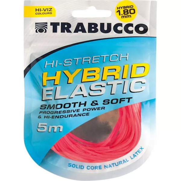 Trabucco HI-Stretch Hybrid Elastic 1,8mm Elastic Hibrid pentru Rubeziană 5m