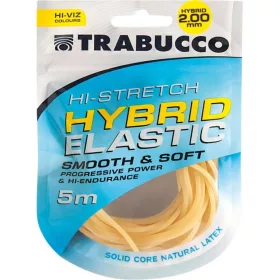   Trabucco HI-Stretch Hybrid Elastic 2,0mm Elastic hibrid pentru rubeană 5m
