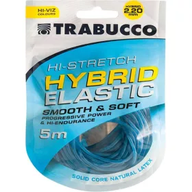  Trabucco HI-Stretch Hybrid Elastic 2,2mm Elastic hibrid pentru rubeană 5m