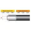Trabucco XPS Cluster Bushes Ptfe Match Set Manșoane Teflon 2 buc