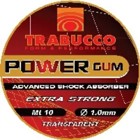 Trabucco Power Gum 1.0 10m, gumă de forță