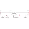 Trabucco Power Gum/Slider Rig 1,5mm Montură Feeder 2buc