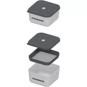   Trabucco BaitSafe Box Szellőző Fedeles, Szitás Rostabetétes Csalitartó Doboz 1,6l