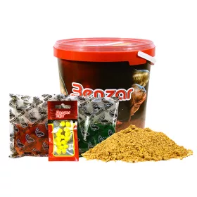   Benzar Mix Instant Groundbait Mix Amur Nadă la găleată cu momeli 3kg