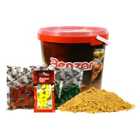   Benzar Mix Instant Groundbait Mix Crap Nadă la găleată cu momeli 3kg