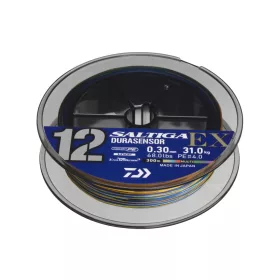   Daiwa Saltiga Durasensor 12 Braid EX+Si3 Multi-Color 0,45mm 400m Fonott Főzsinór