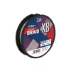 Daiwa N Zon X8 Braid Steel Grey 0,10mm 300m Fonott Főzsinór