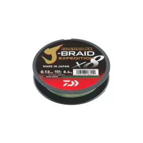   Daiwa J-Braid Expedition X8 Dark Green 0,24mm 300m Fonott Főzsinór