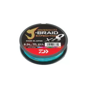   Daiwa J-Braid Expedition X8 Multi-Color 0,24mm 3000m Fonott Főzsinór