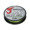 Daiwa J-Braid X8 Chartreuse 0,35mm 3000m Fonott Főzsinór
