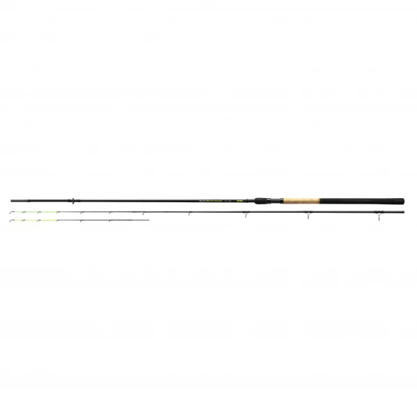 Stég Feeder Metodă Neagră 300MH 20-60gr 2+2 segmente Lansetă Feeder