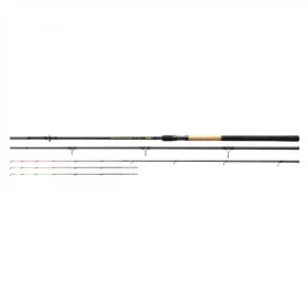   Stég Feeder Metodă Neagră 360XH 50-140gr 3+3 segmente Lansetă Feeder