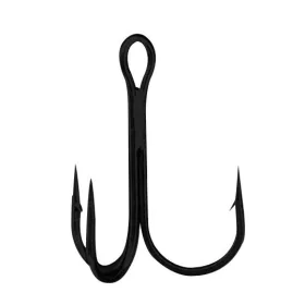   Gamakatsu Preda 13N Treble Hooks Nickel Cârlig Triplu cu Ochi, cu Barbă #1/0