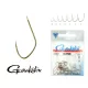 Gamakatsu LS-2260B/006 Bronz 6 25buc/pachet Cârlig pentru monturi fine cu paletă și barbă