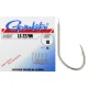 Gamakatsu LS-2260B/016 Bronz 18 25buc/pachet Cârlig cu paletă, cu barbă, pentru monturi fine