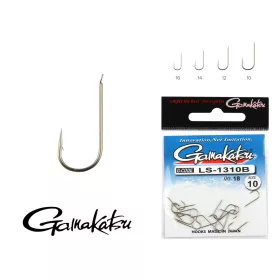   Gamakatsu LS-1050N/018 N/L Argintiu 18 17buc/pachet Cârlig feeder cu paletă și barbă