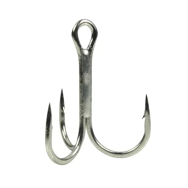 Gamakatsu Preda 18 Treble Hooks Tin Cârlig triplu cu ochi, cu barbă #6