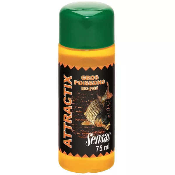 Sensas Attractix Carp-Big Fish Aromă lichidă 75ml
