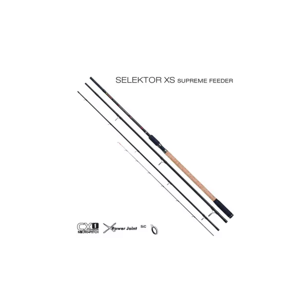 Trabucco Selektor XS Supreme 3,6m 80gr Lansetă Feeder din 3+3 segmente