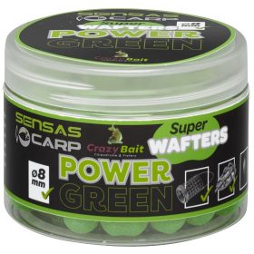 Sensas Wafters Super Power Green Usturoi 8mm Wafters 80gr