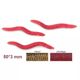   Trabucco Slurp Bait Earthworm Natural 35db Imitație de râmă