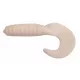 Trabucco Yummy Bait Curly Tail Alb 4cm Momeală Plastic 8db